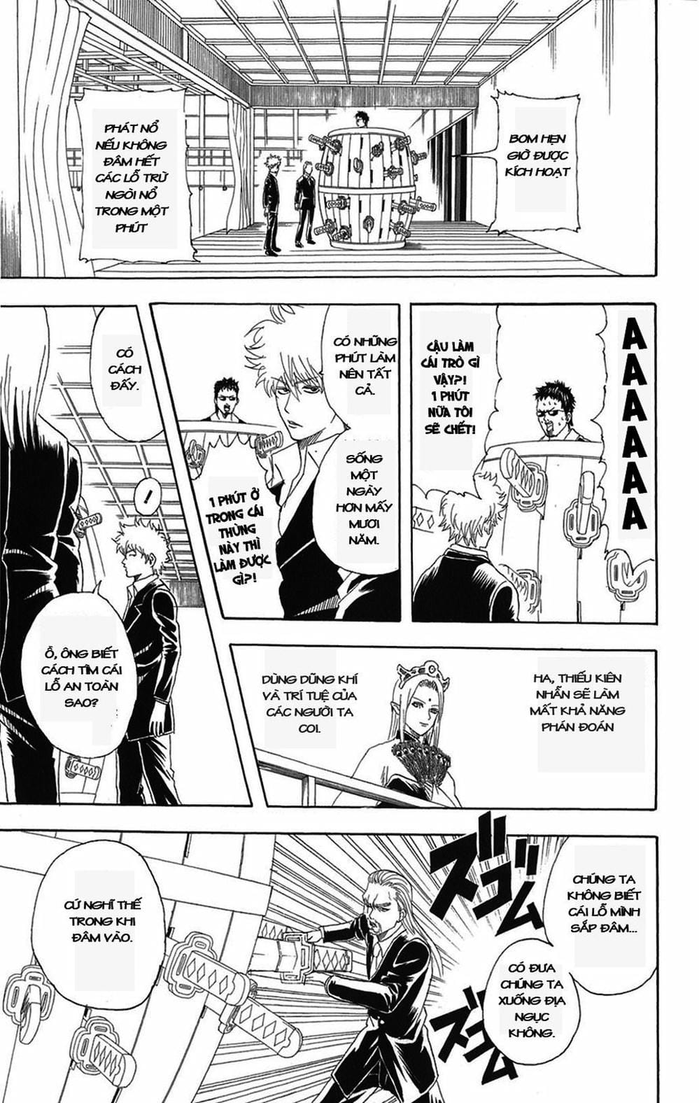 Truyện Tranh Gintama Linh Hồn Bạc: Luật Lệ Đặt Ra Là Để Phá Bỏ trang 7