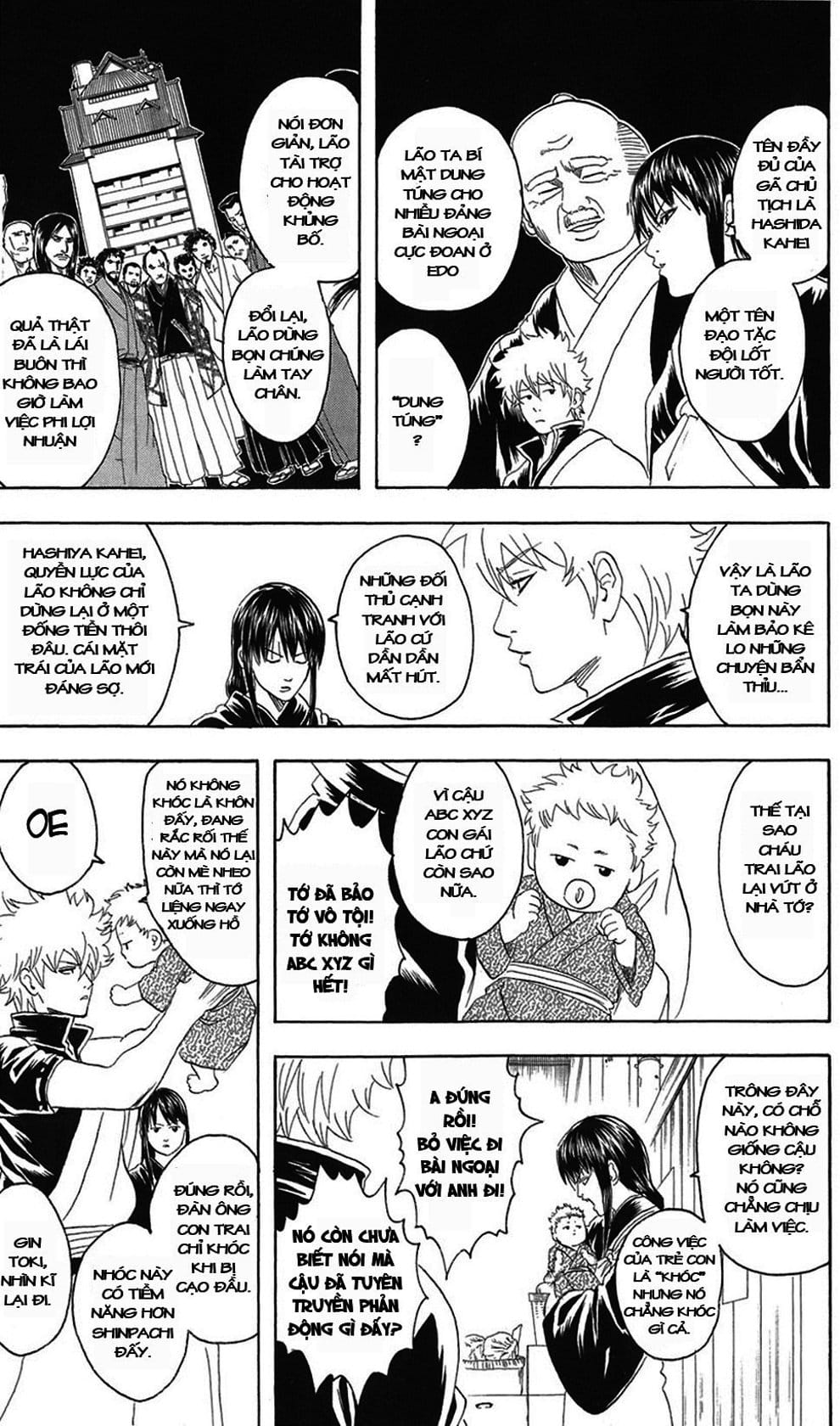Truyện Tranh Gintama Linh Hồn Bạc: Luật Lệ Đặt Ra Là Để Phá Bỏ trang 7