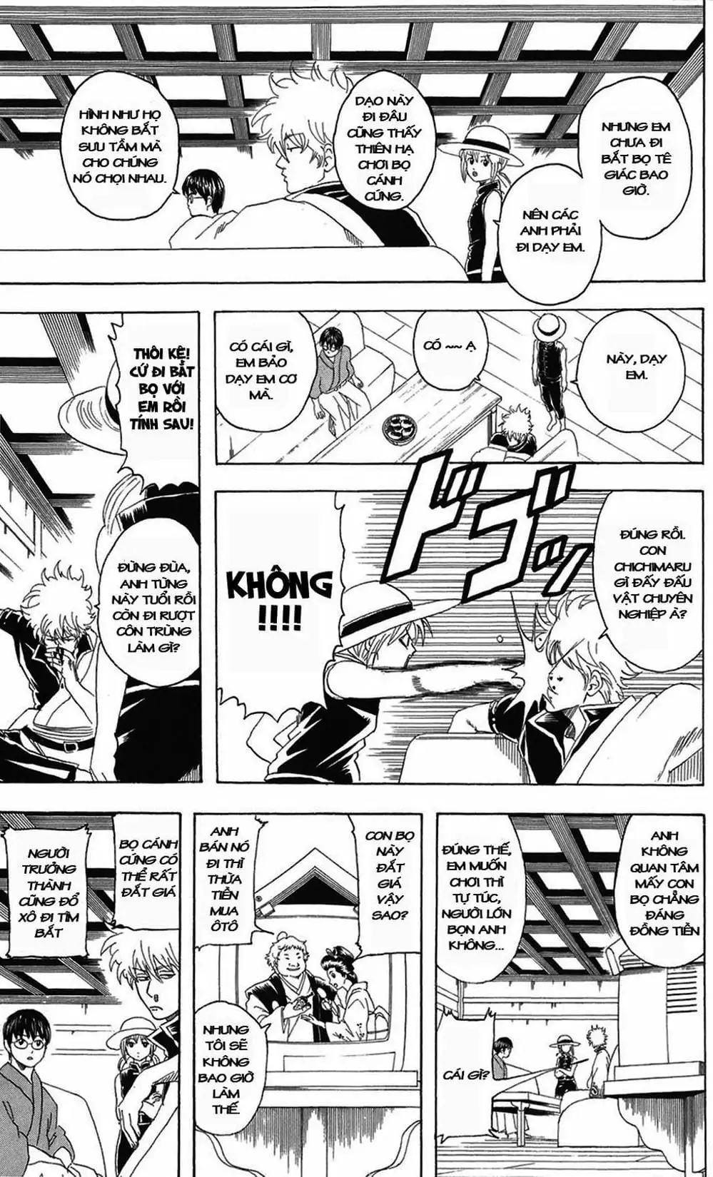 Truyện Tranh Gintama Linh Hồn Bạc: Luật Lệ Đặt Ra Là Để Phá Bỏ trang 7