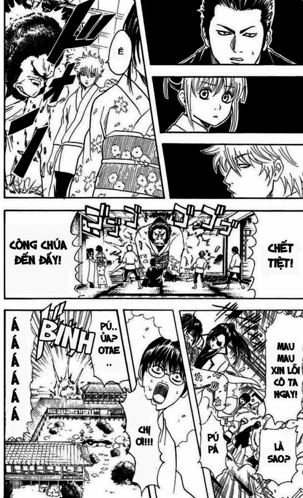 Truyện Tranh Gintama Linh Hồn Bạc: Luật Lệ Đặt Ra Là Để Phá Bỏ trang 7