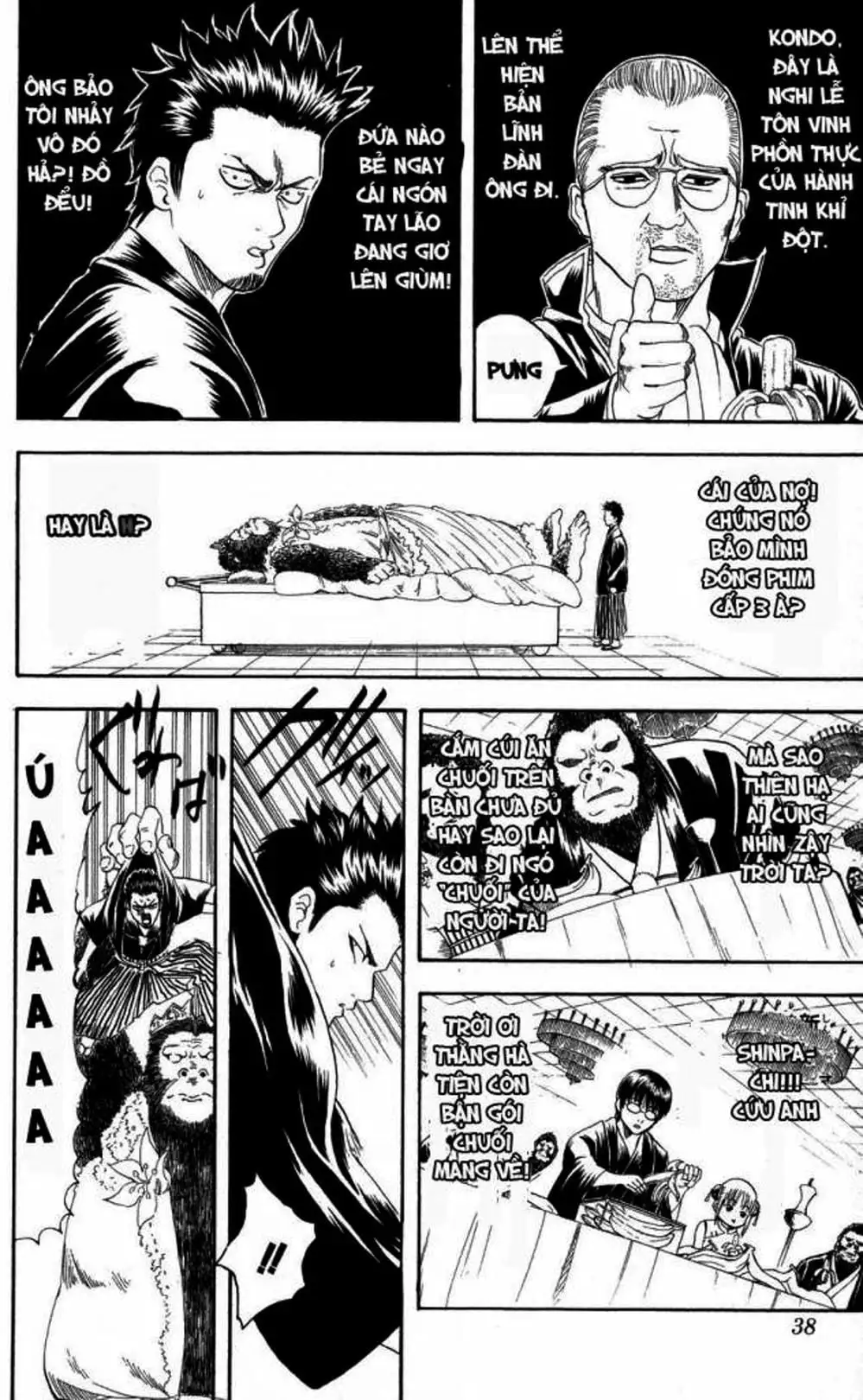 Truyện Tranh Gintama Linh Hồn Bạc: Luật Lệ Đặt Ra Là Để Phá Bỏ trang 7