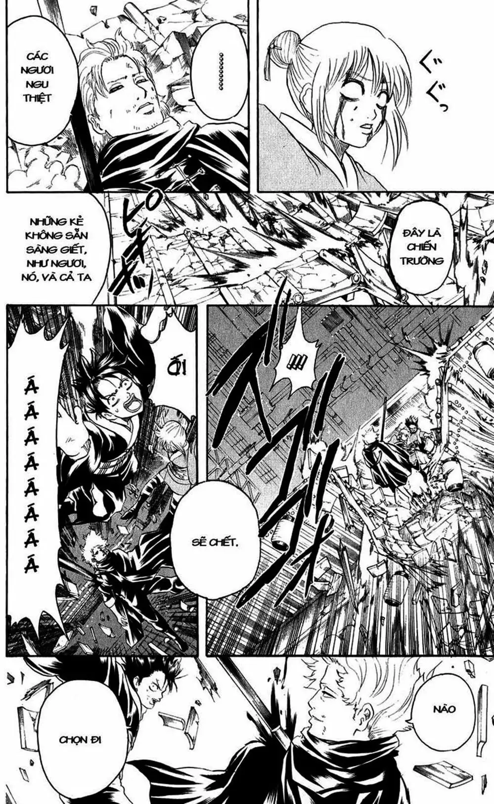 Truyện Tranh Gintama Linh Hồn Bạc: Luật Lệ Đặt Ra Là Để Phá Bỏ trang 7