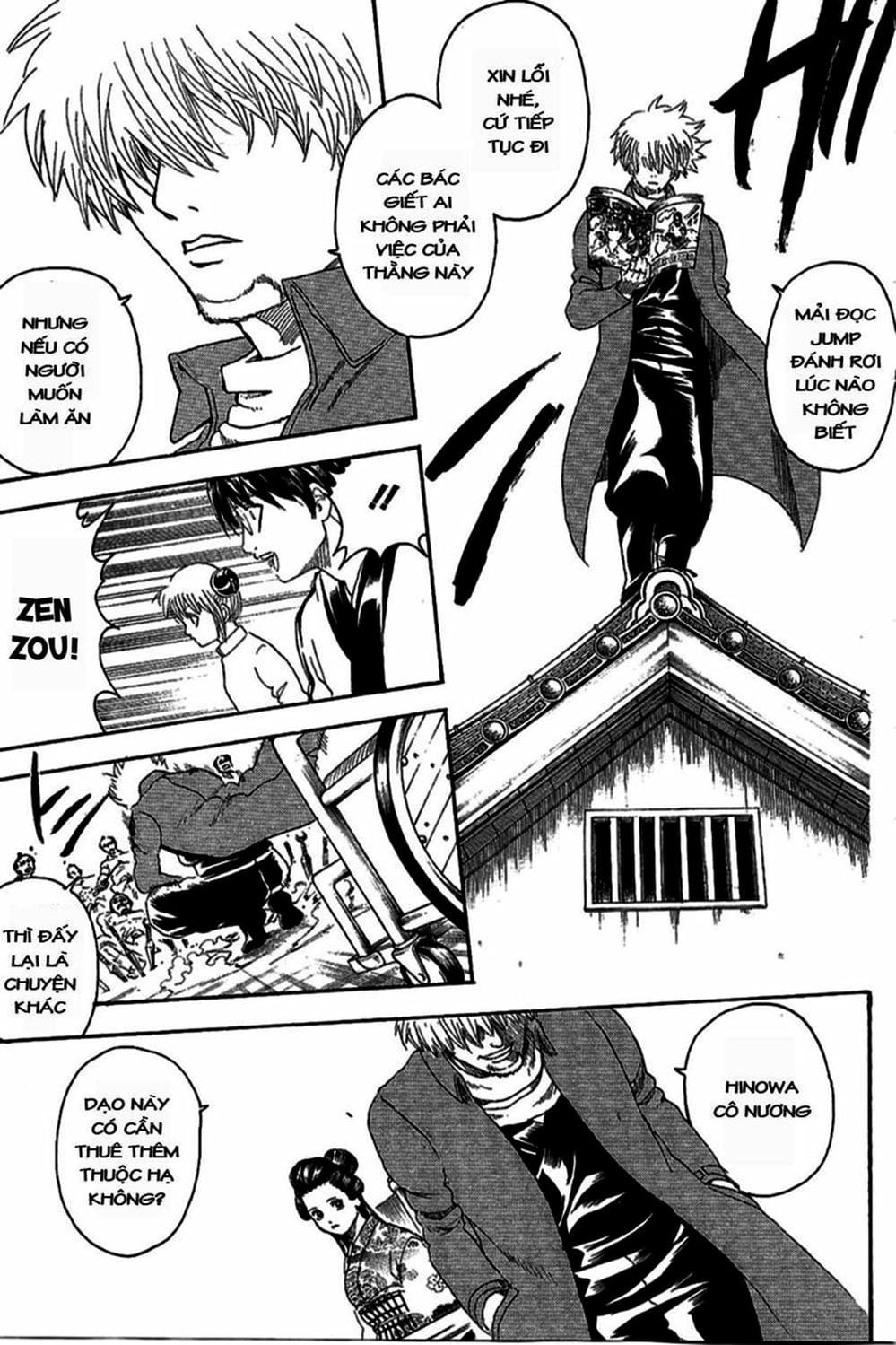 Truyện Tranh Gintama Linh Hồn Bạc: Luật Lệ Đặt Ra Là Để Phá Bỏ trang 7