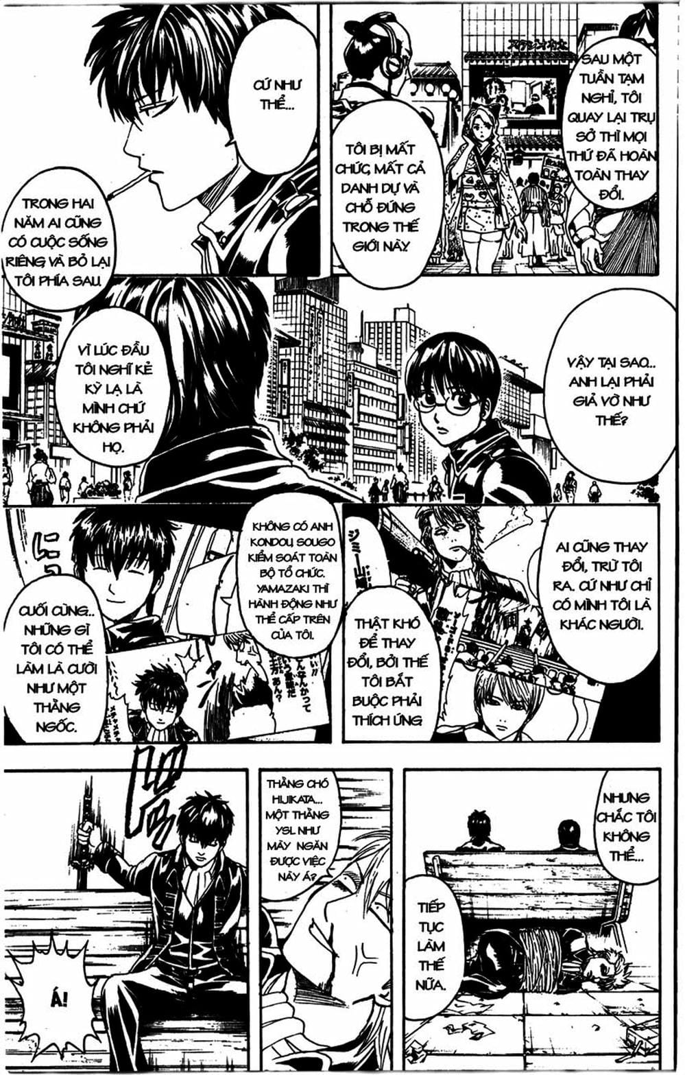 Truyện Tranh Gintama Linh Hồn Bạc: Luật Lệ Đặt Ra Là Để Phá Bỏ trang 7