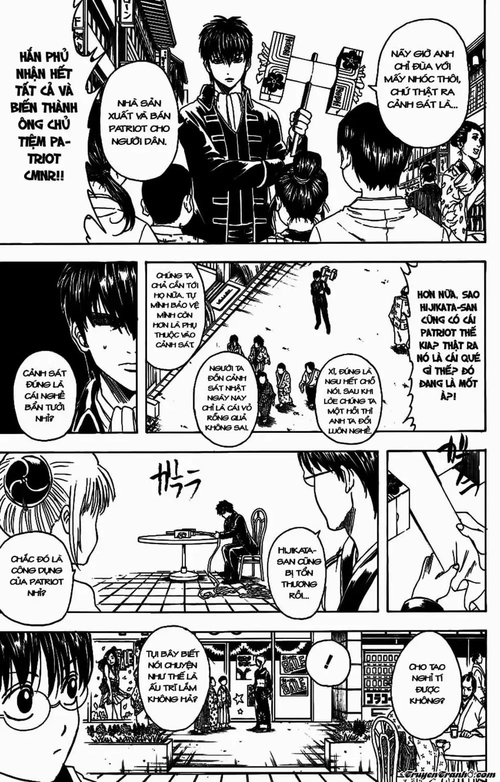 Truyện Tranh Gintama Linh Hồn Bạc: Luật Lệ Đặt Ra Là Để Phá Bỏ trang 7