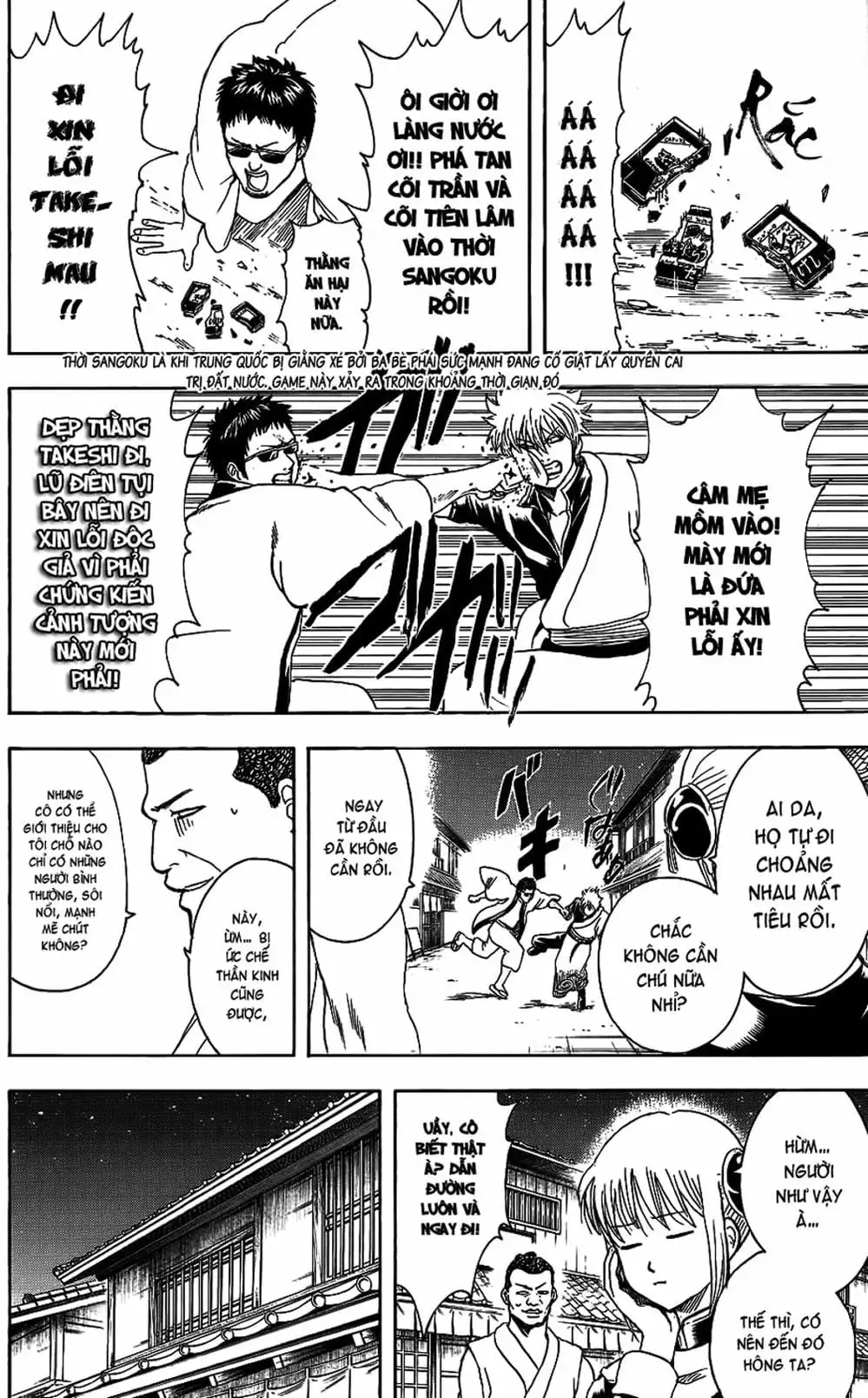 Truyện Tranh Gintama Linh Hồn Bạc: Luật Lệ Đặt Ra Là Để Phá Bỏ trang 7