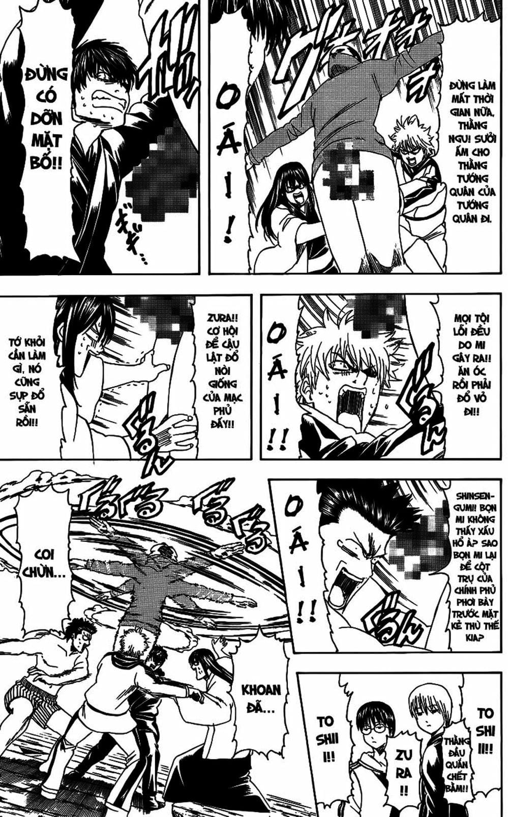 Truyện Tranh Gintama Linh Hồn Bạc: Luật Lệ Đặt Ra Là Để Phá Bỏ trang 7