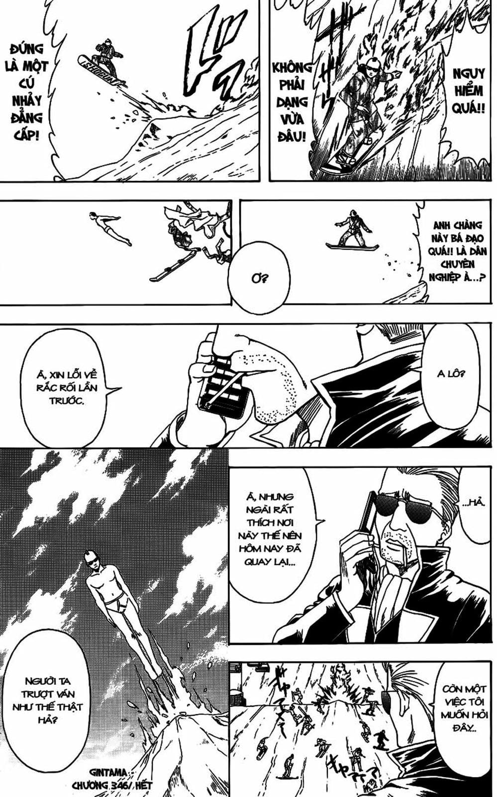 Truyện Tranh Gintama Linh Hồn Bạc: Luật Lệ Đặt Ra Là Để Phá Bỏ trang 7