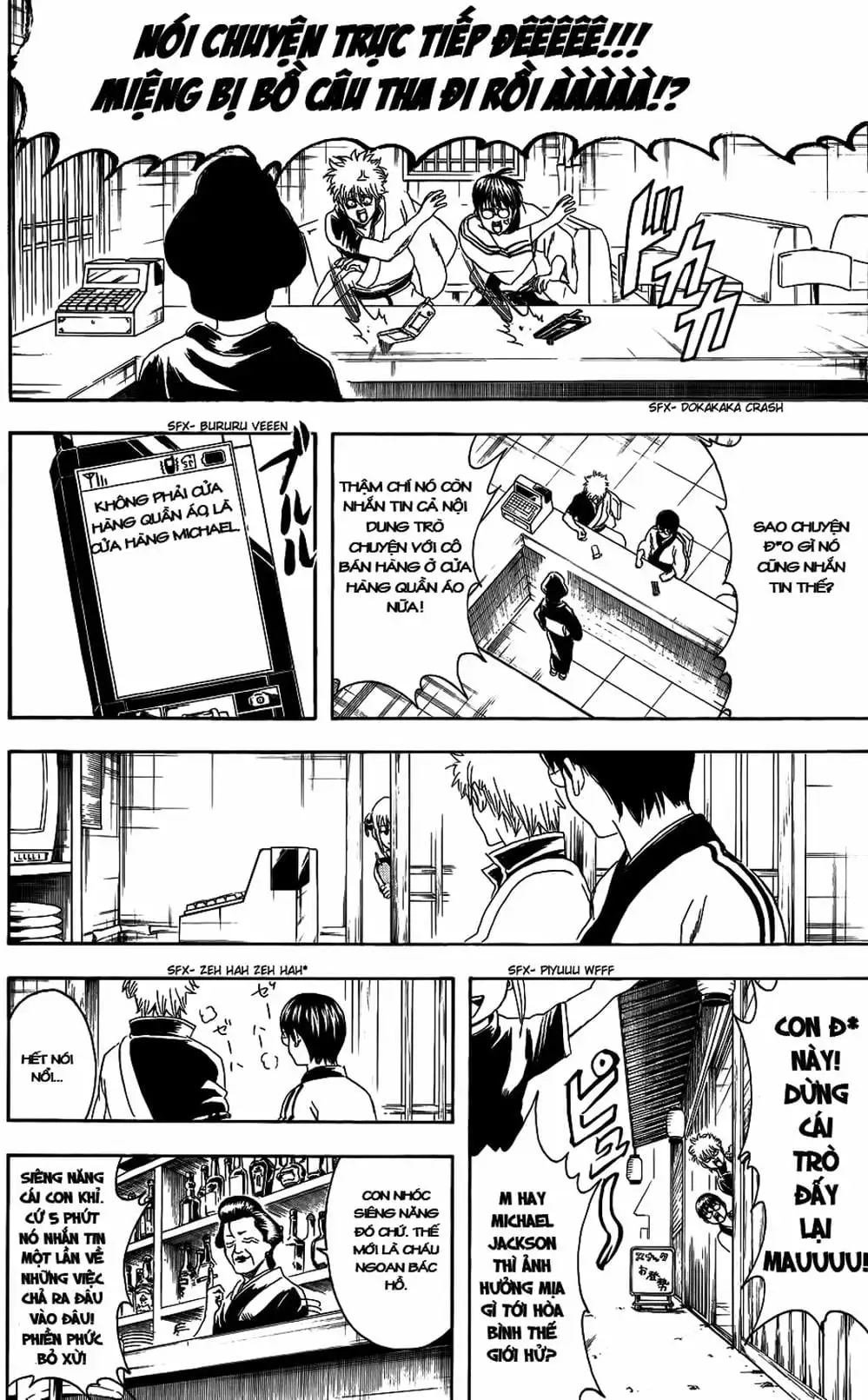 Truyện Tranh Gintama Linh Hồn Bạc: Luật Lệ Đặt Ra Là Để Phá Bỏ trang 7