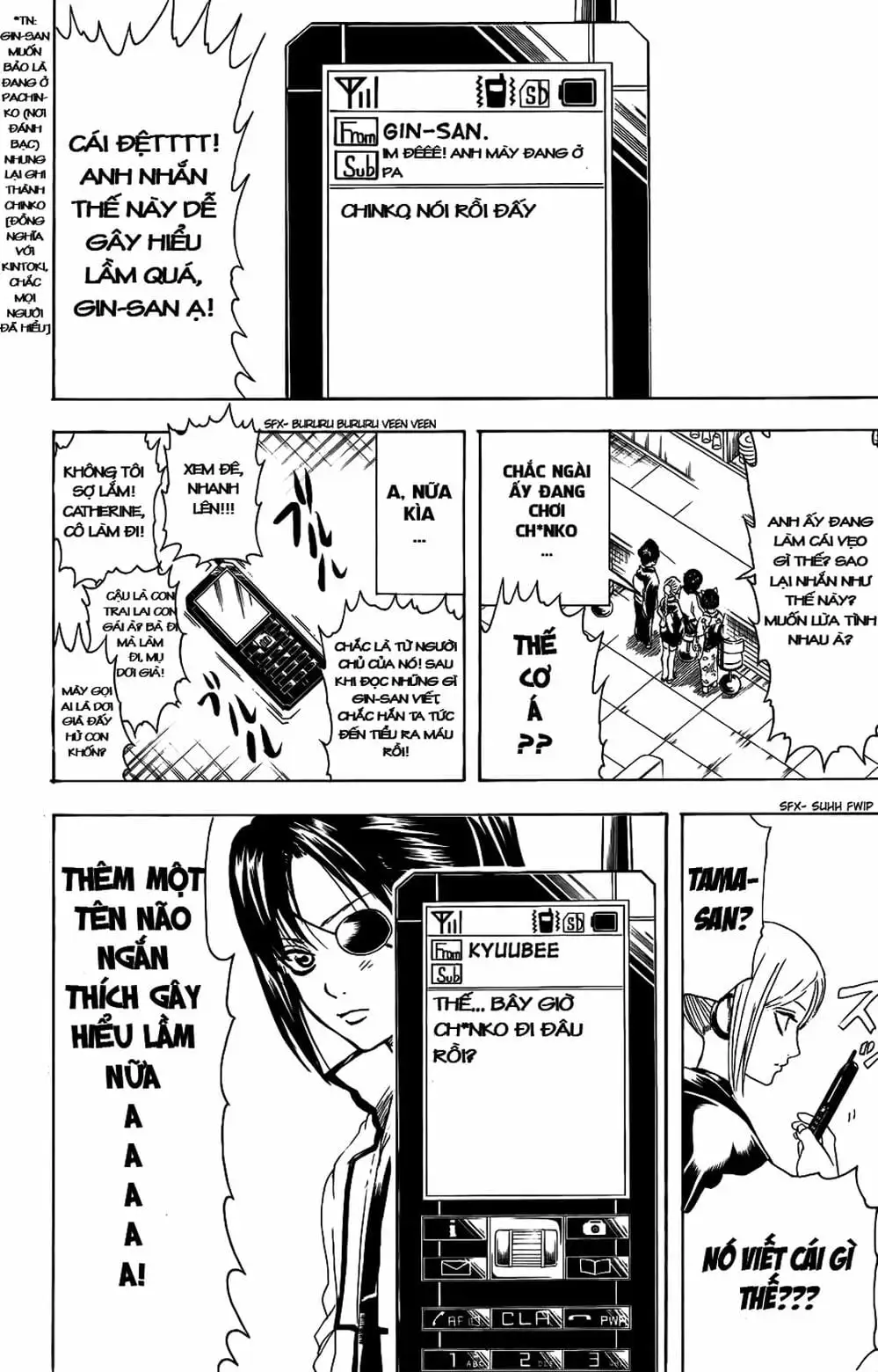 Truyện Tranh Gintama Linh Hồn Bạc: Luật Lệ Đặt Ra Là Để Phá Bỏ trang 7