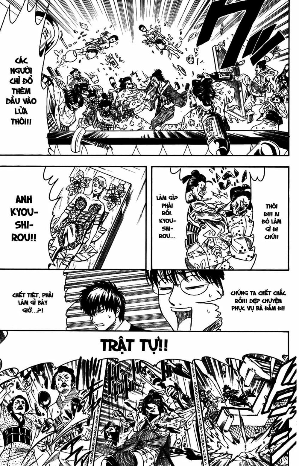 Truyện Tranh Gintama Linh Hồn Bạc: Luật Lệ Đặt Ra Là Để Phá Bỏ trang 7