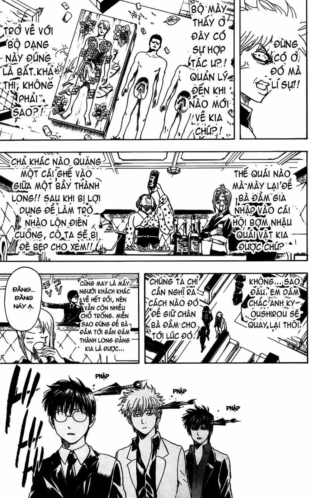 Truyện Tranh Gintama Linh Hồn Bạc: Luật Lệ Đặt Ra Là Để Phá Bỏ trang 7