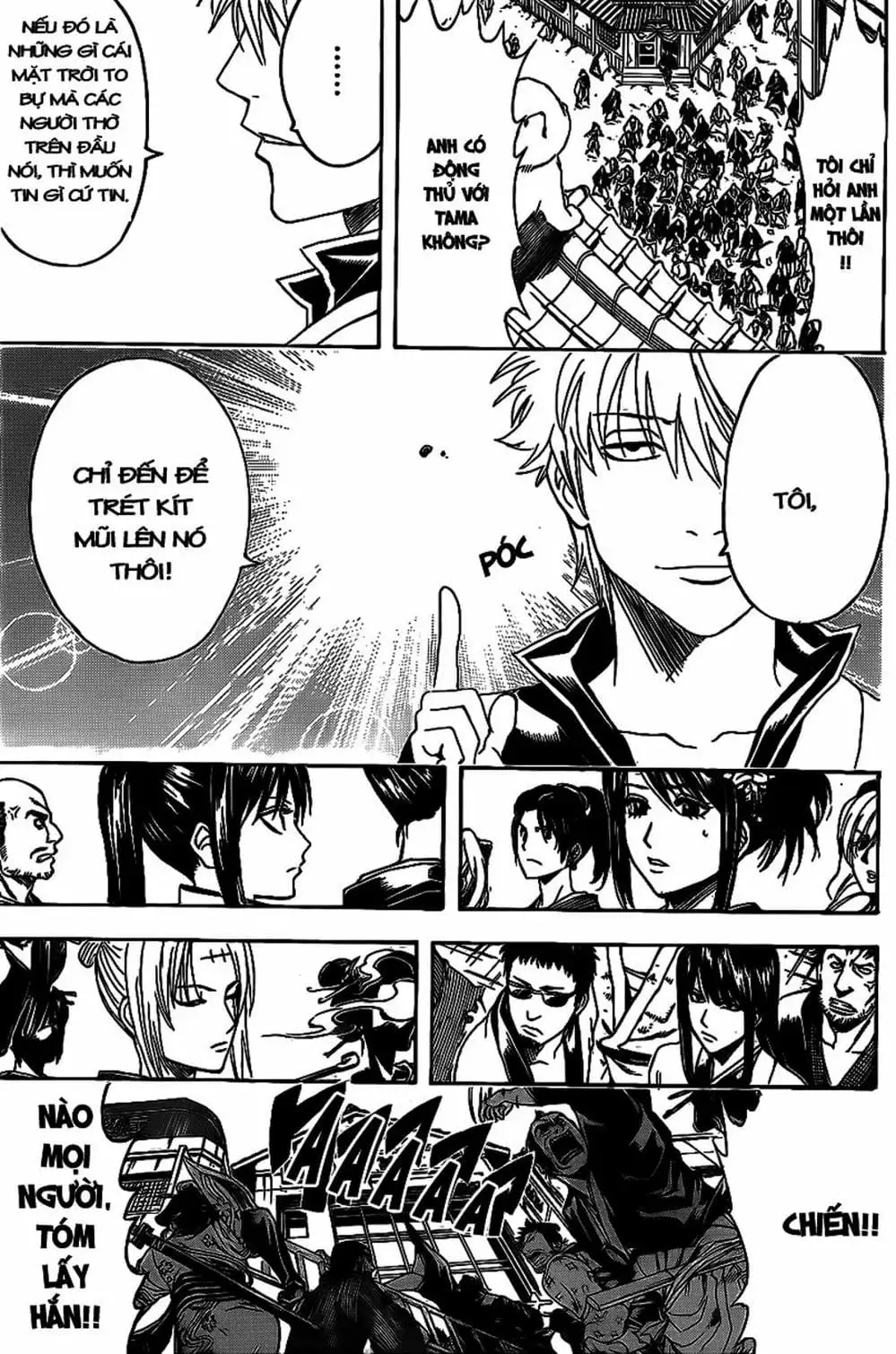 Truyện Tranh Gintama Linh Hồn Bạc: Luật Lệ Đặt Ra Là Để Phá Bỏ trang 7