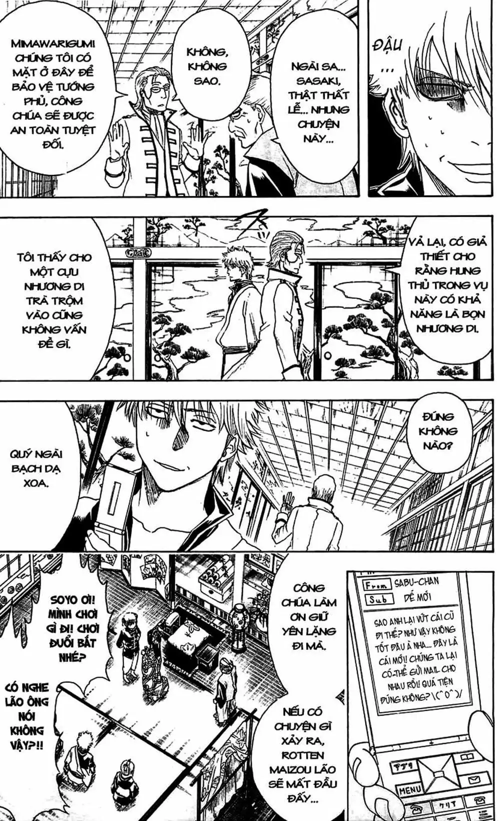 Truyện Tranh Gintama Linh Hồn Bạc: Luật Lệ Đặt Ra Là Để Phá Bỏ trang 7