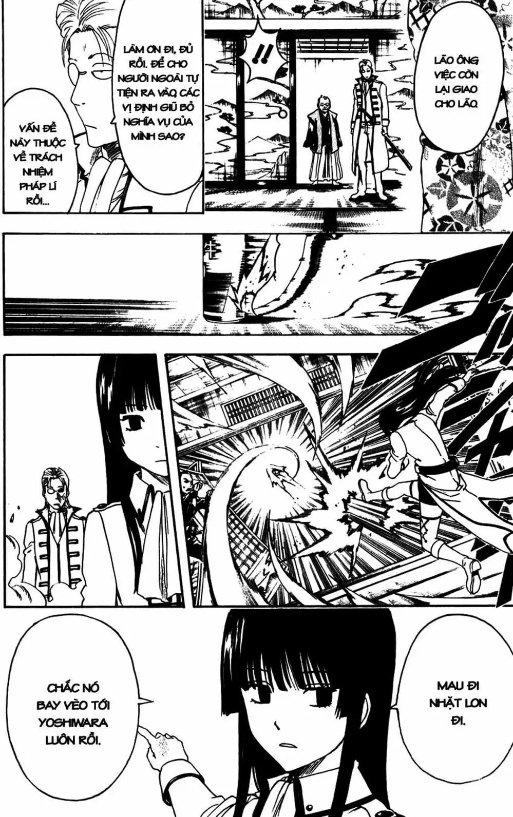 Truyện Tranh Gintama Linh Hồn Bạc: Luật Lệ Đặt Ra Là Để Phá Bỏ trang 7