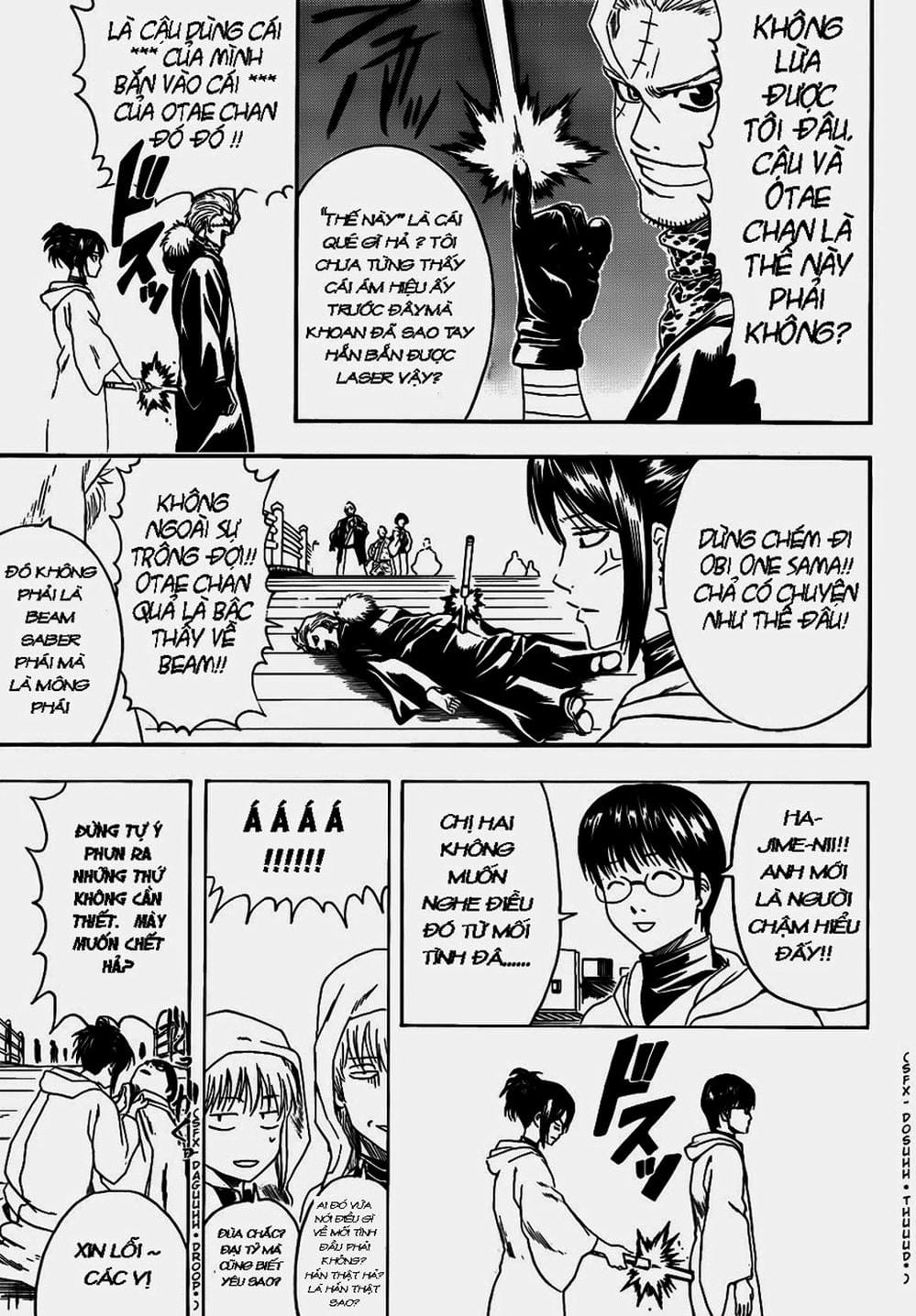 Truyện Tranh Gintama Linh Hồn Bạc: Luật Lệ Đặt Ra Là Để Phá Bỏ trang 7