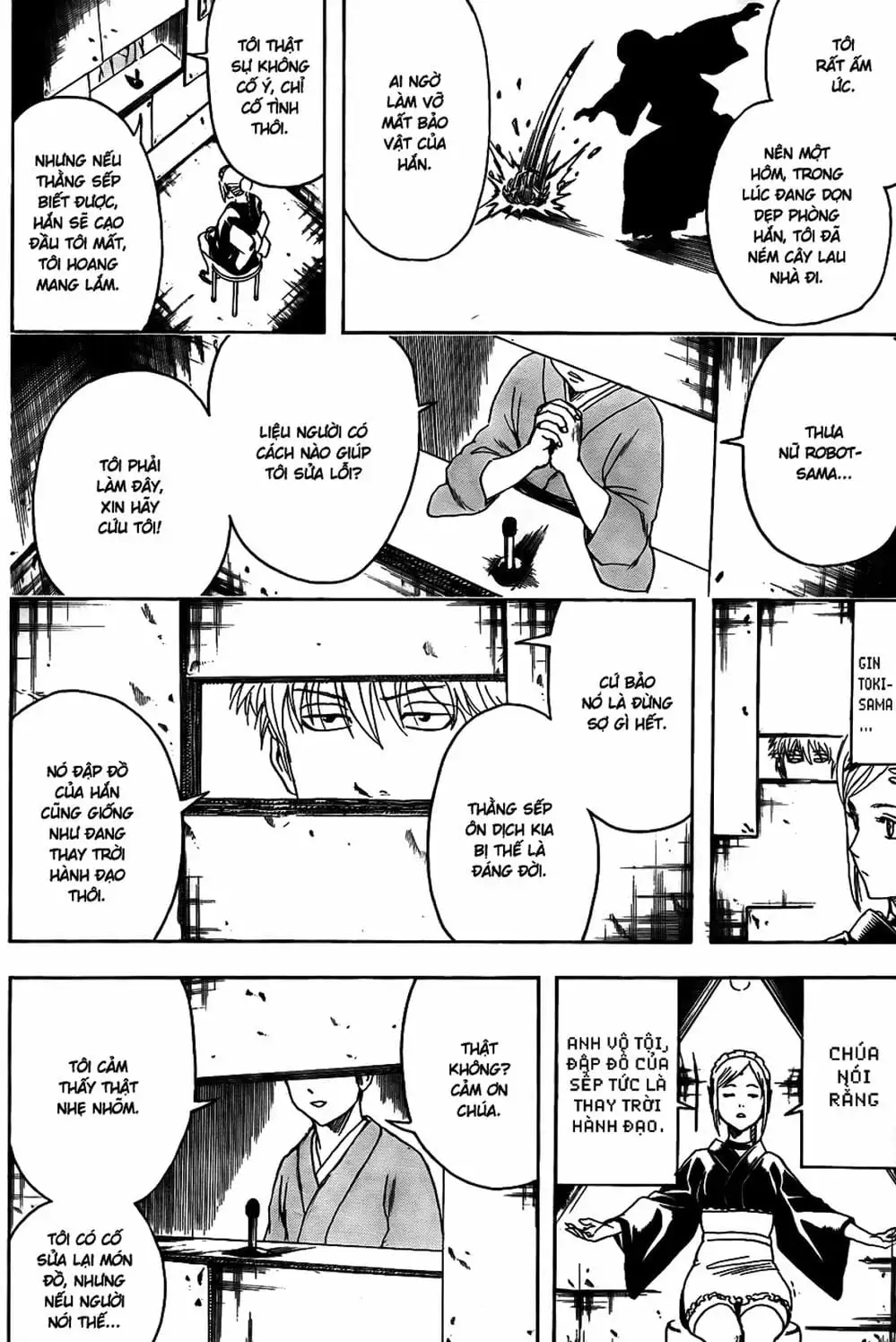 Truyện Tranh Gintama Linh Hồn Bạc: Luật Lệ Đặt Ra Là Để Phá Bỏ trang 7