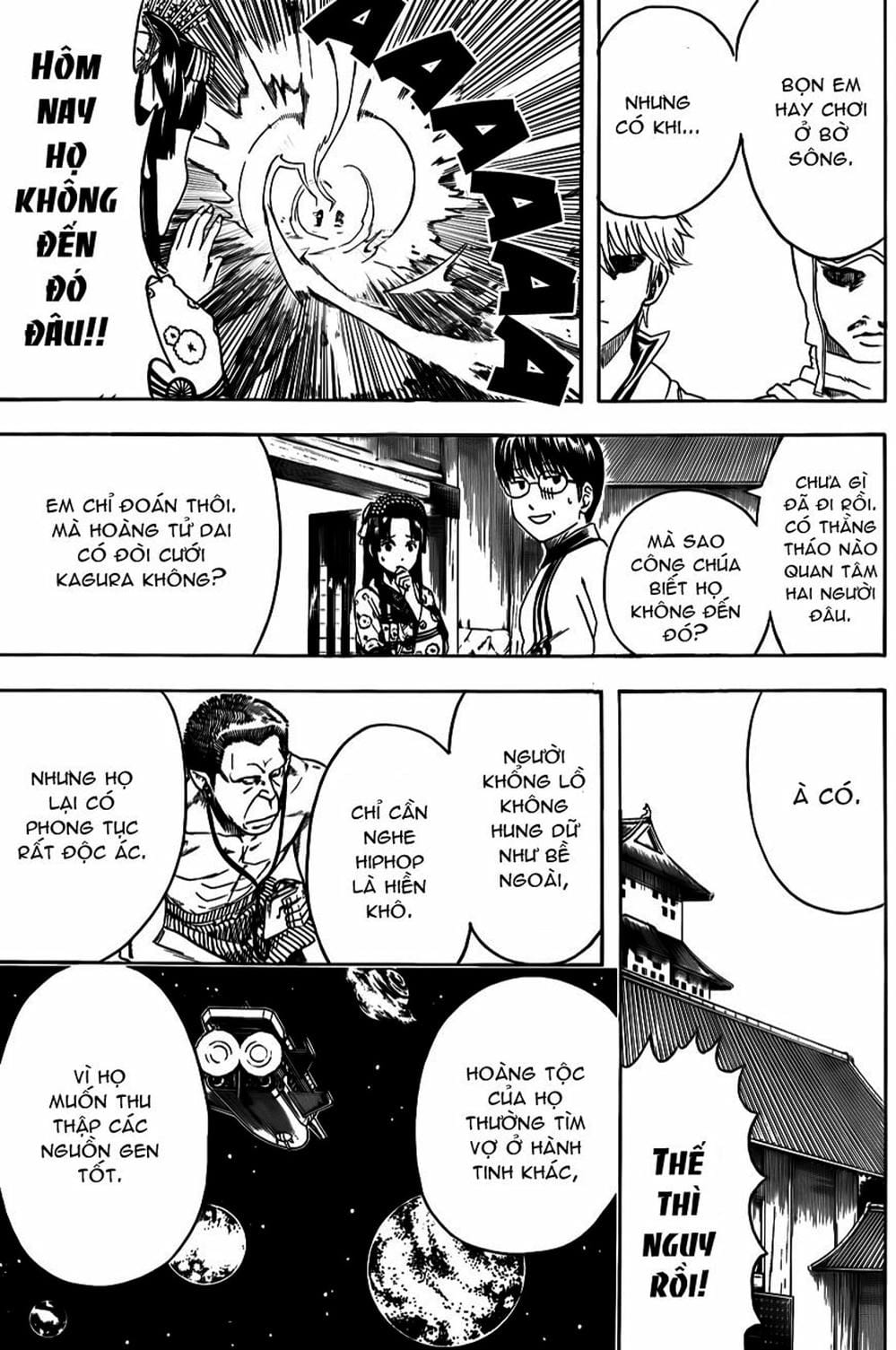 Truyện Tranh Gintama Linh Hồn Bạc: Luật Lệ Đặt Ra Là Để Phá Bỏ trang 7