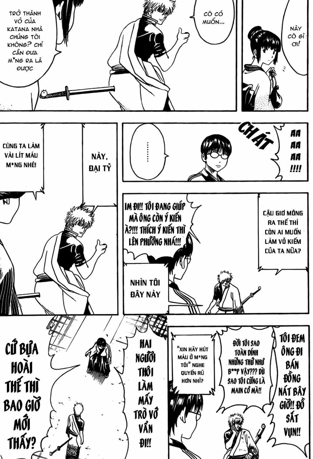 Truyện Tranh Gintama Linh Hồn Bạc: Luật Lệ Đặt Ra Là Để Phá Bỏ trang 7