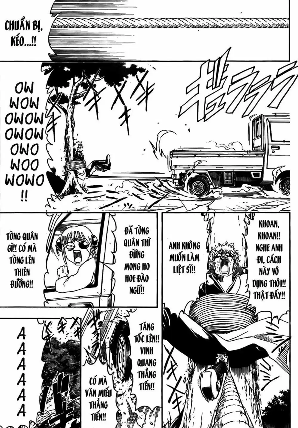 Truyện Tranh Gintama Linh Hồn Bạc: Luật Lệ Đặt Ra Là Để Phá Bỏ trang 7