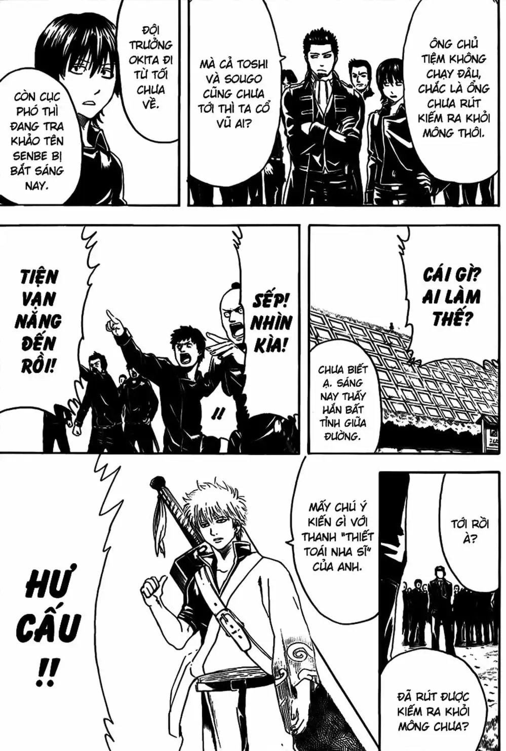 Truyện Tranh Gintama Linh Hồn Bạc: Luật Lệ Đặt Ra Là Để Phá Bỏ trang 7