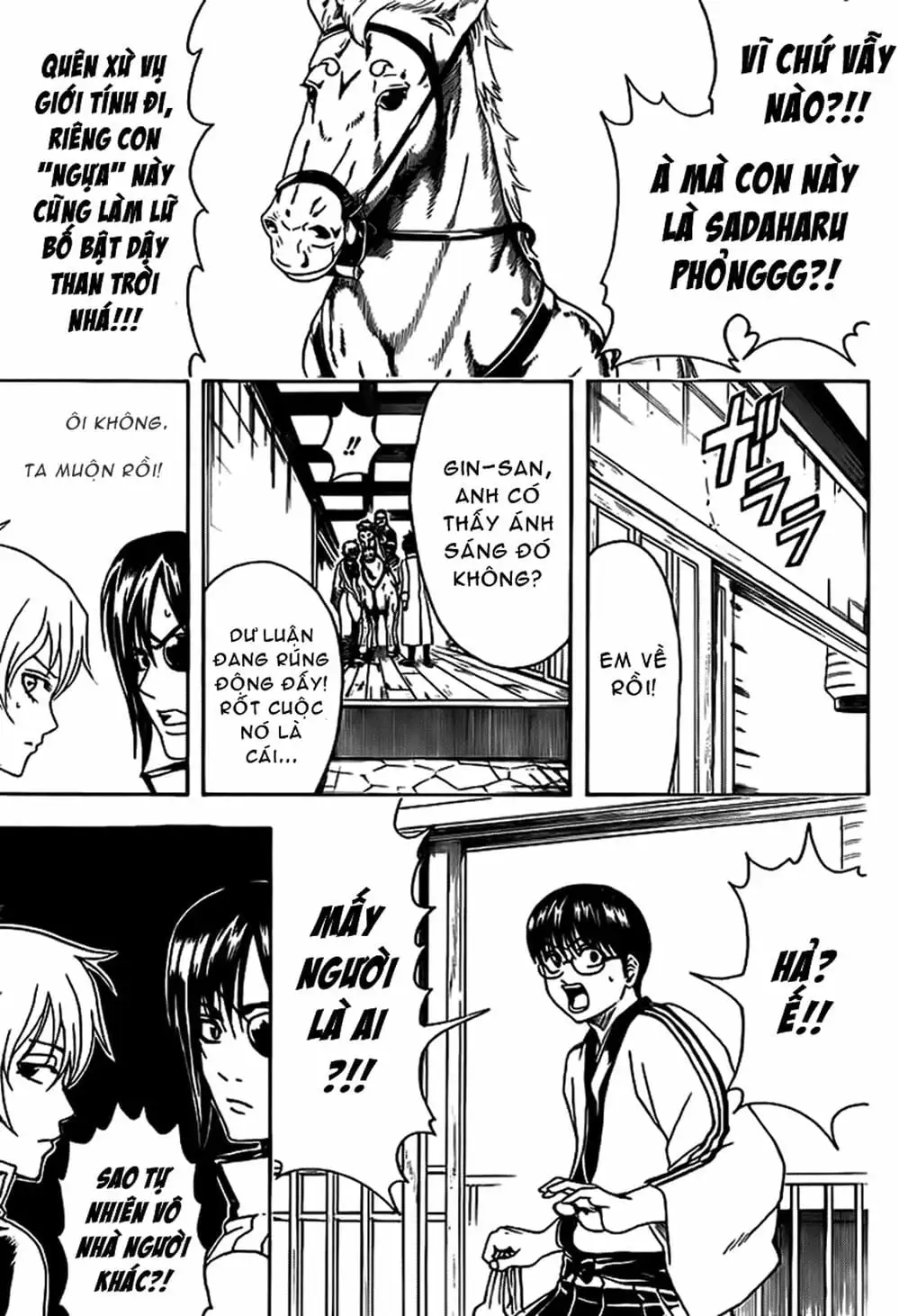 Truyện Tranh Gintama Linh Hồn Bạc: Luật Lệ Đặt Ra Là Để Phá Bỏ trang 7
