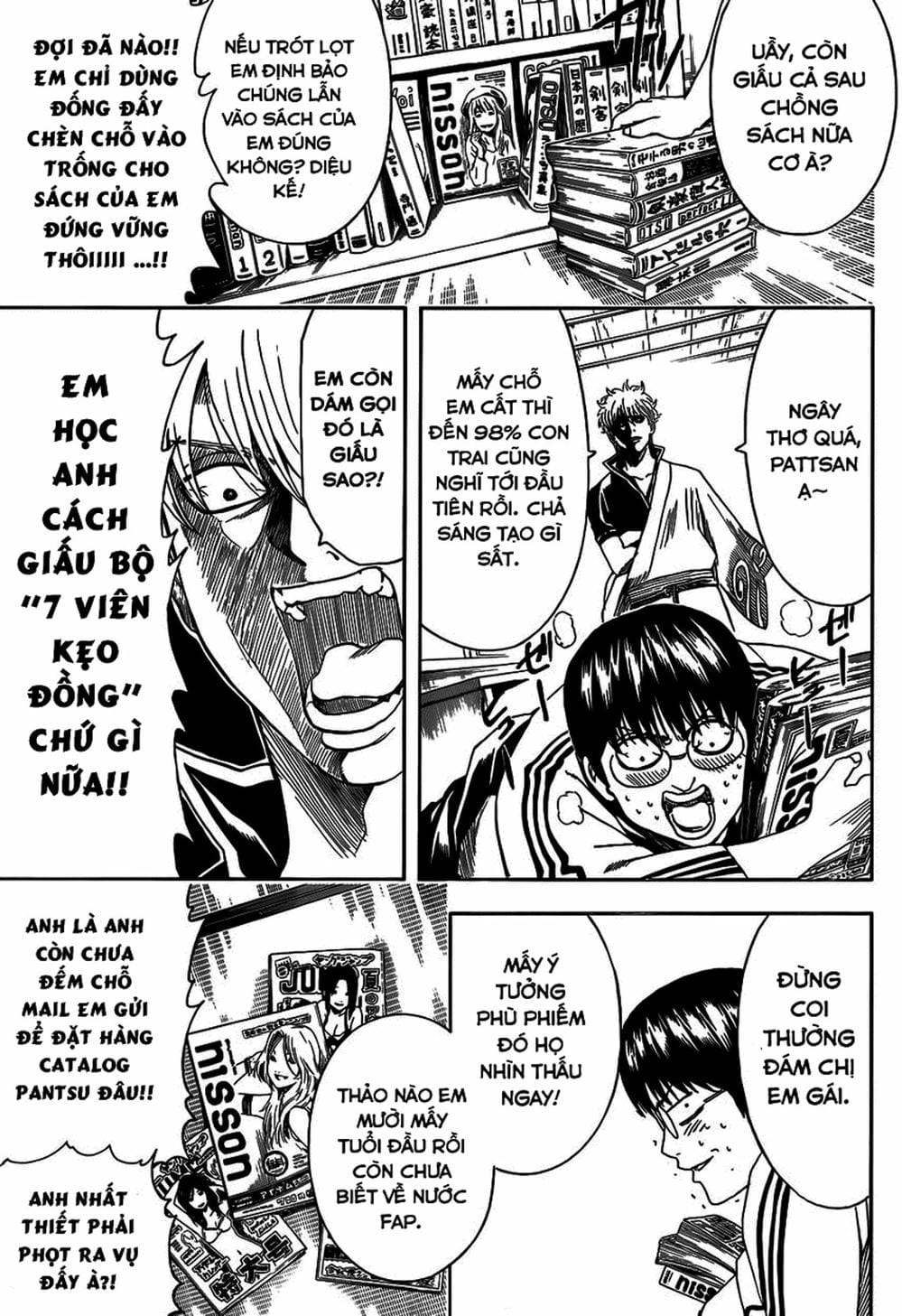 Truyện Tranh Gintama Linh Hồn Bạc: Luật Lệ Đặt Ra Là Để Phá Bỏ trang 7