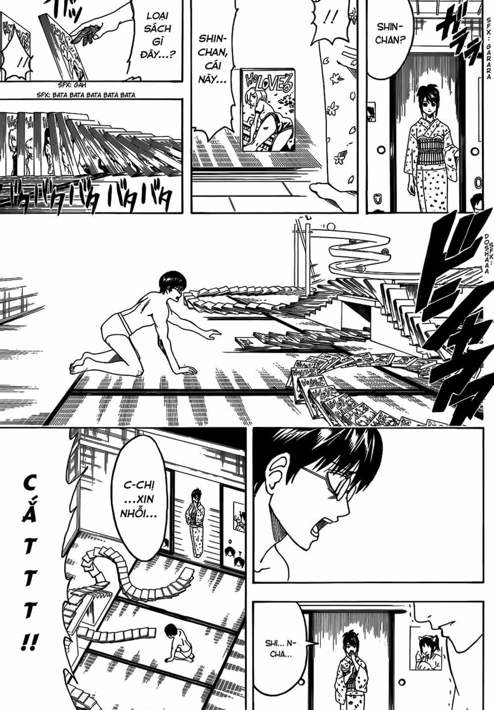 Truyện Tranh Gintama Linh Hồn Bạc: Luật Lệ Đặt Ra Là Để Phá Bỏ trang 7