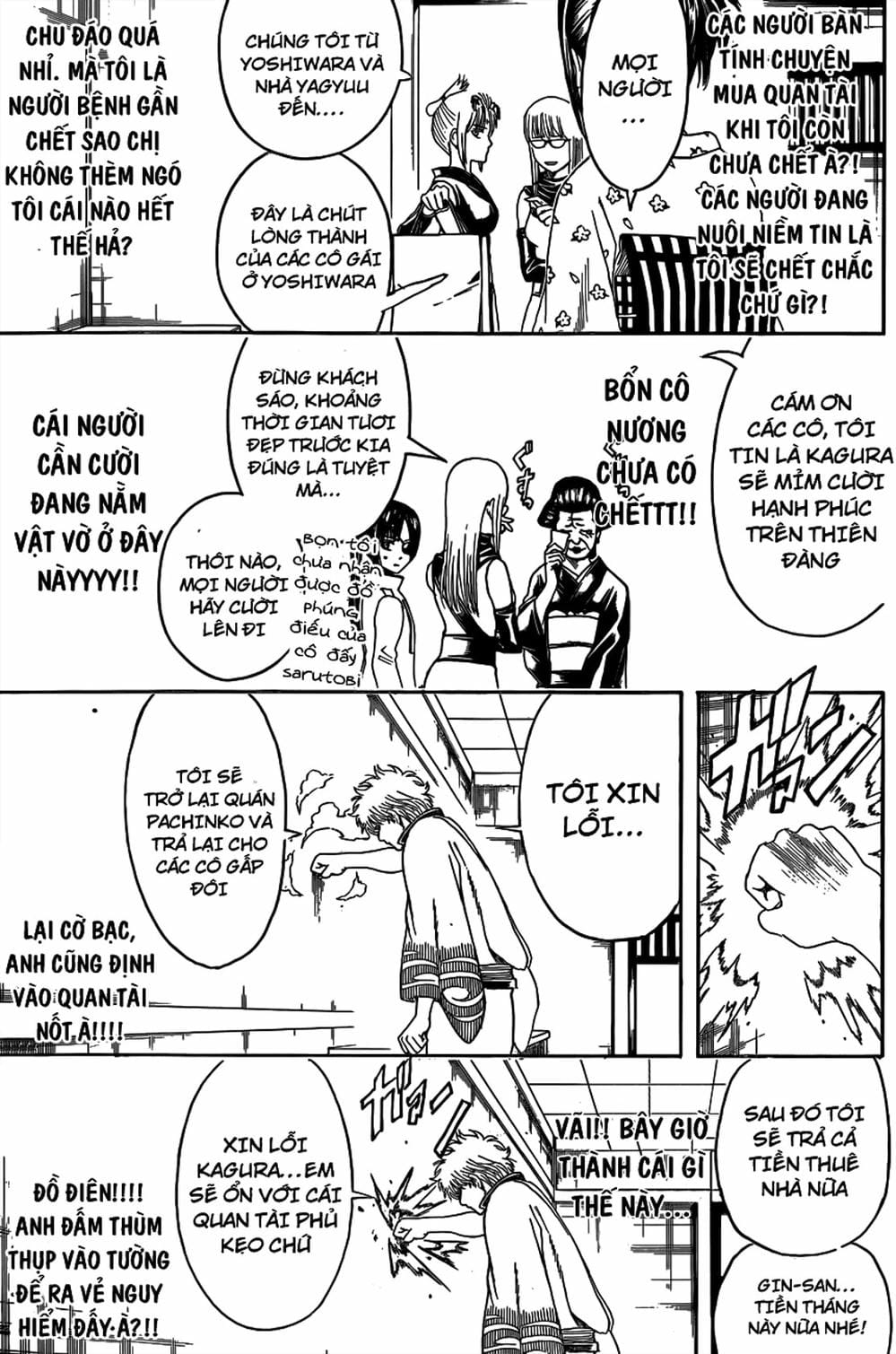 Truyện Tranh Gintama Linh Hồn Bạc: Luật Lệ Đặt Ra Là Để Phá Bỏ trang 7
