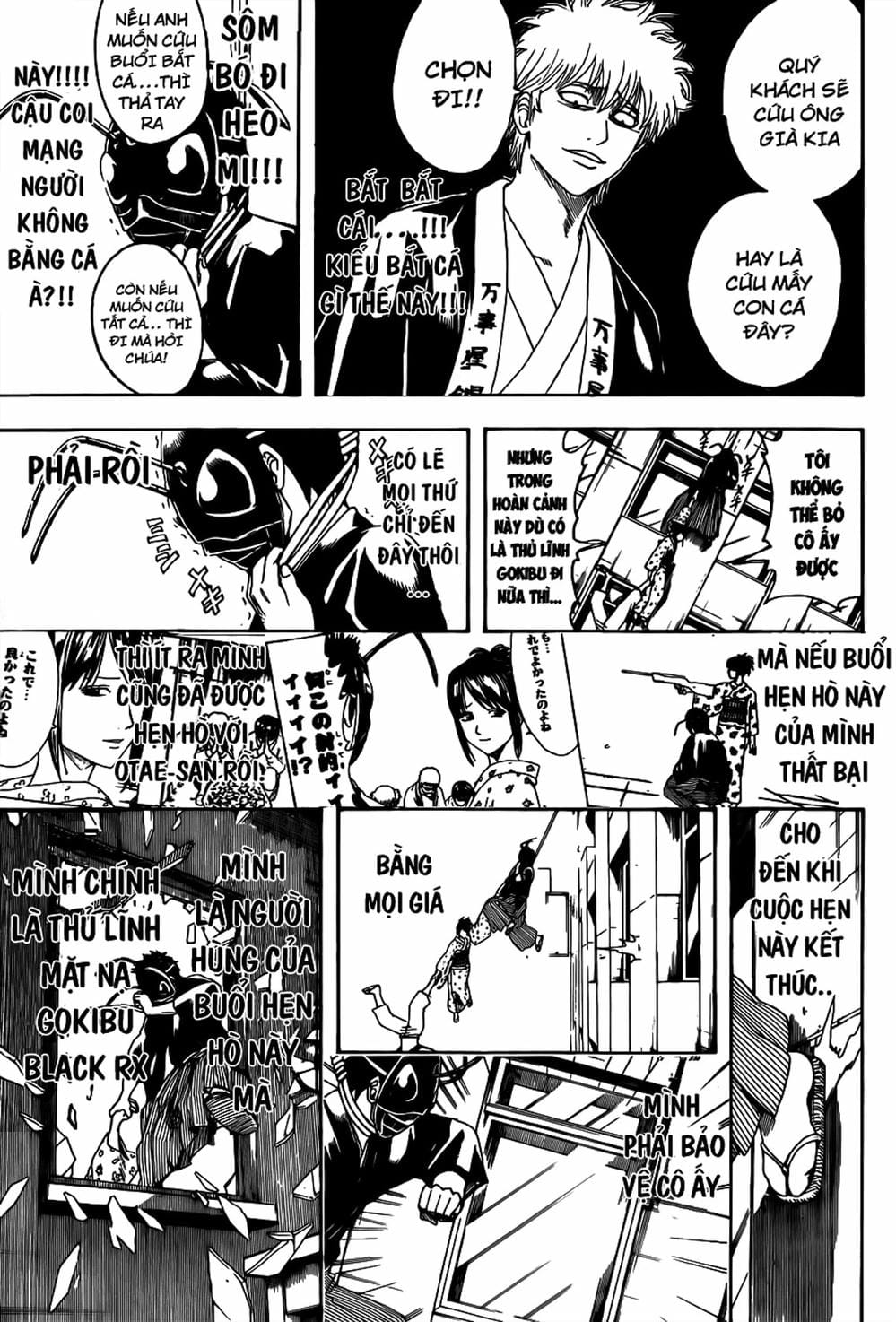 Truyện Tranh Gintama Linh Hồn Bạc: Luật Lệ Đặt Ra Là Để Phá Bỏ trang 7