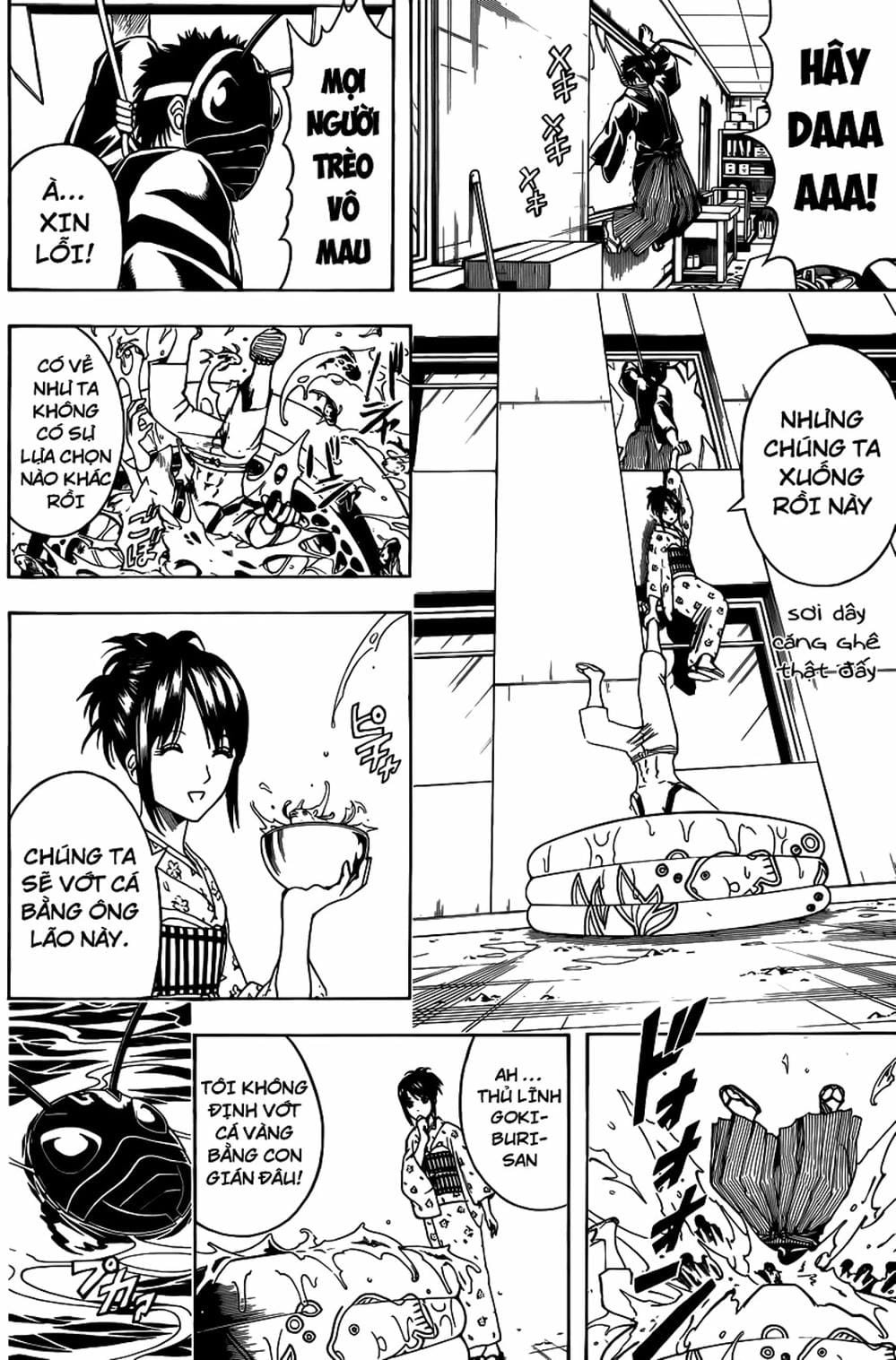 Truyện Tranh Gintama Linh Hồn Bạc: Luật Lệ Đặt Ra Là Để Phá Bỏ trang 7