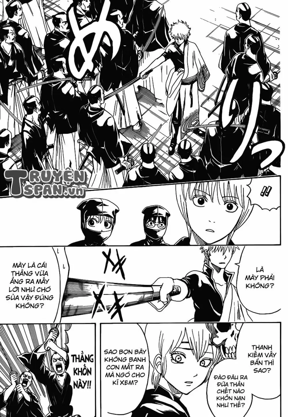 Truyện Tranh Gintama Linh Hồn Bạc: Luật Lệ Đặt Ra Là Để Phá Bỏ trang 7