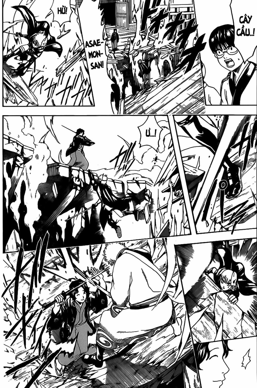 Truyện Tranh Gintama Linh Hồn Bạc: Luật Lệ Đặt Ra Là Để Phá Bỏ trang 7