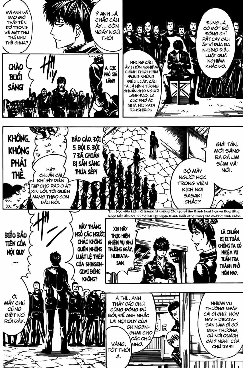 Truyện Tranh Gintama Linh Hồn Bạc: Luật Lệ Đặt Ra Là Để Phá Bỏ trang 7
