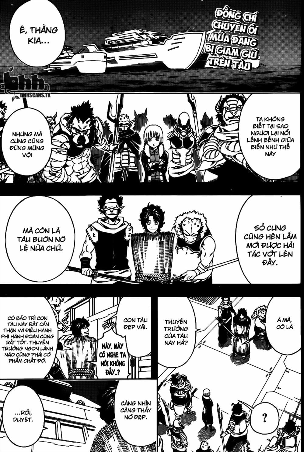 Truyện Tranh Gintama Linh Hồn Bạc: Luật Lệ Đặt Ra Là Để Phá Bỏ trang 7