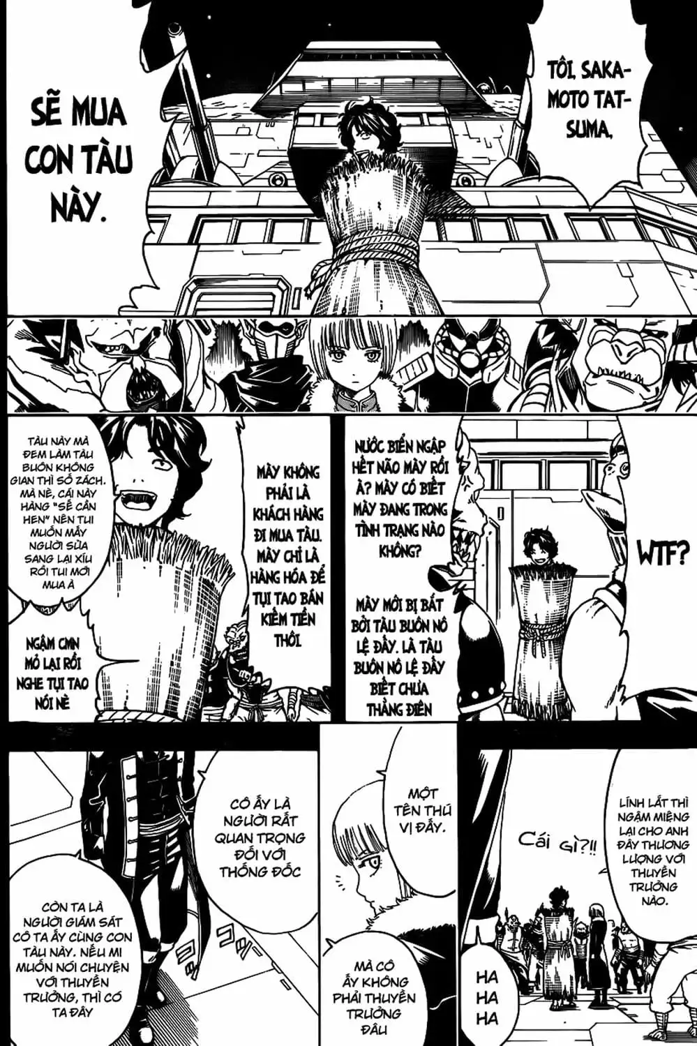 Truyện Tranh Gintama Linh Hồn Bạc: Luật Lệ Đặt Ra Là Để Phá Bỏ trang 7