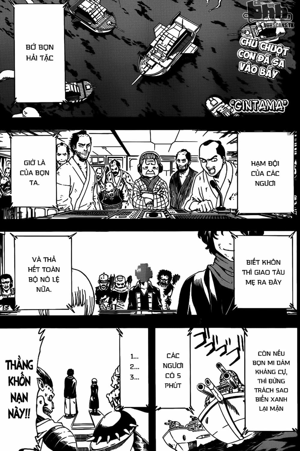 Truyện Tranh Gintama Linh Hồn Bạc: Luật Lệ Đặt Ra Là Để Phá Bỏ trang 7