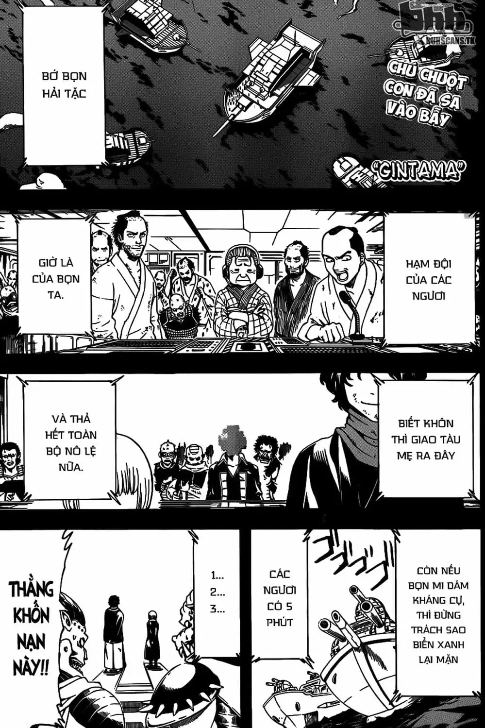 Truyện Tranh Gintama Linh Hồn Bạc: Luật Lệ Đặt Ra Là Để Phá Bỏ trang 7