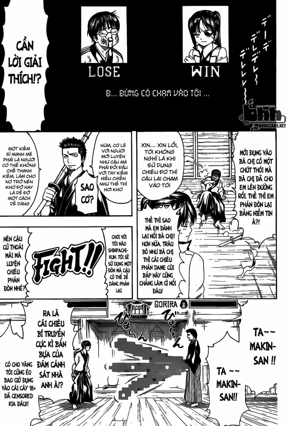 Truyện Tranh Gintama Linh Hồn Bạc: Luật Lệ Đặt Ra Là Để Phá Bỏ trang 7