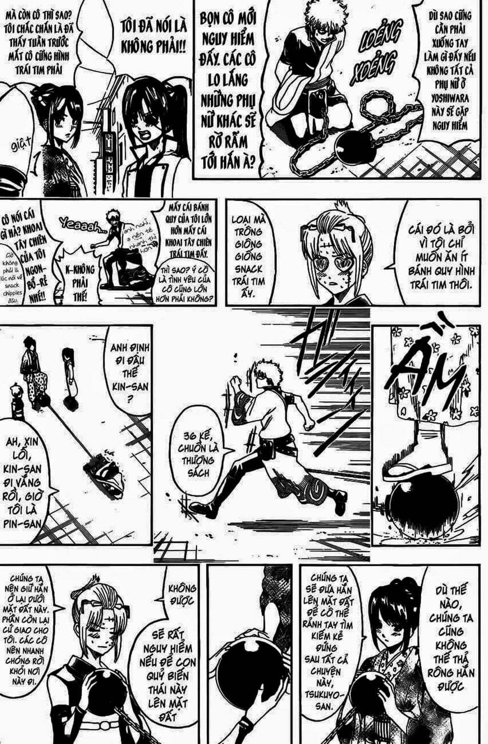 Truyện Tranh Gintama Linh Hồn Bạc: Luật Lệ Đặt Ra Là Để Phá Bỏ trang 7