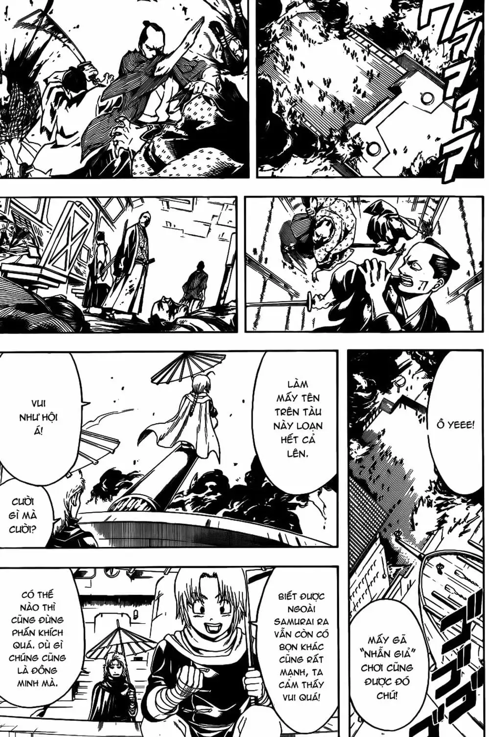 Truyện Tranh Gintama Linh Hồn Bạc: Luật Lệ Đặt Ra Là Để Phá Bỏ trang 7