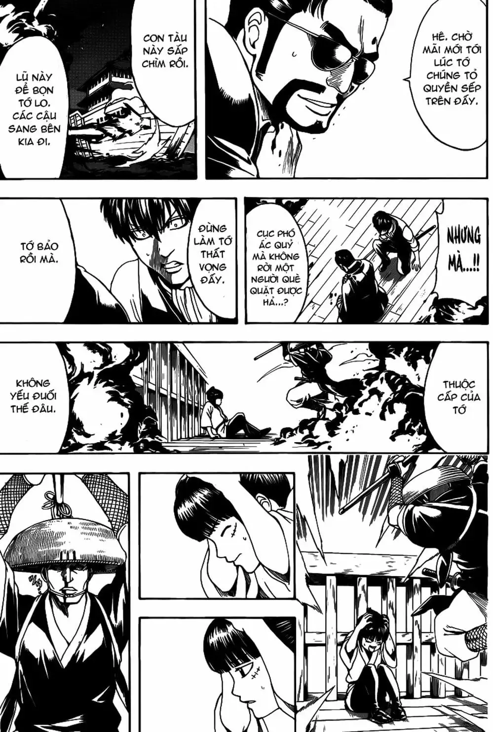 Truyện Tranh Gintama Linh Hồn Bạc: Luật Lệ Đặt Ra Là Để Phá Bỏ trang 7