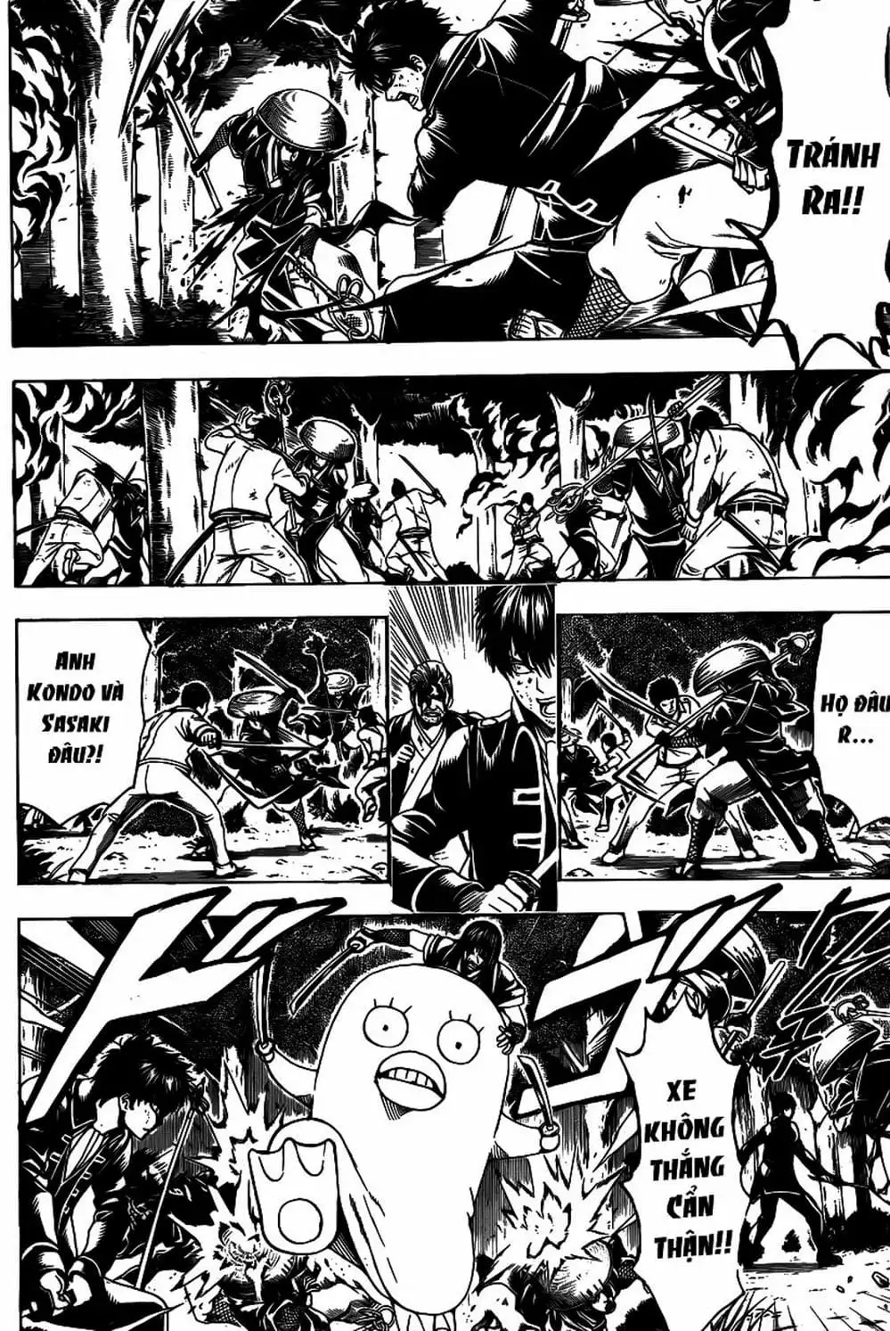 Truyện Tranh Gintama Linh Hồn Bạc: Luật Lệ Đặt Ra Là Để Phá Bỏ trang 7