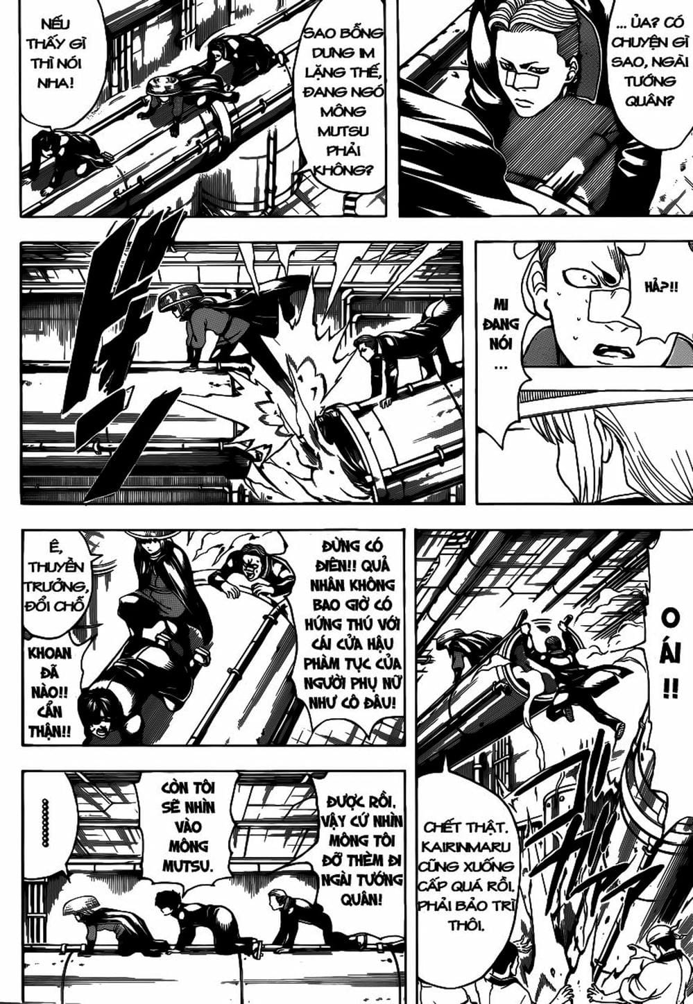 Truyện Tranh Gintama Linh Hồn Bạc: Luật Lệ Đặt Ra Là Để Phá Bỏ trang 7