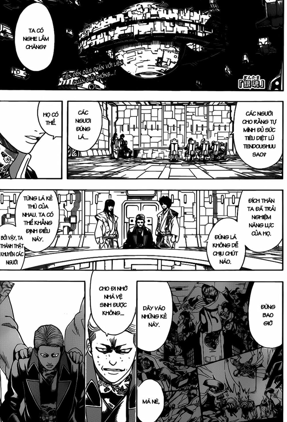 Truyện Tranh Gintama Linh Hồn Bạc: Luật Lệ Đặt Ra Là Để Phá Bỏ trang 7