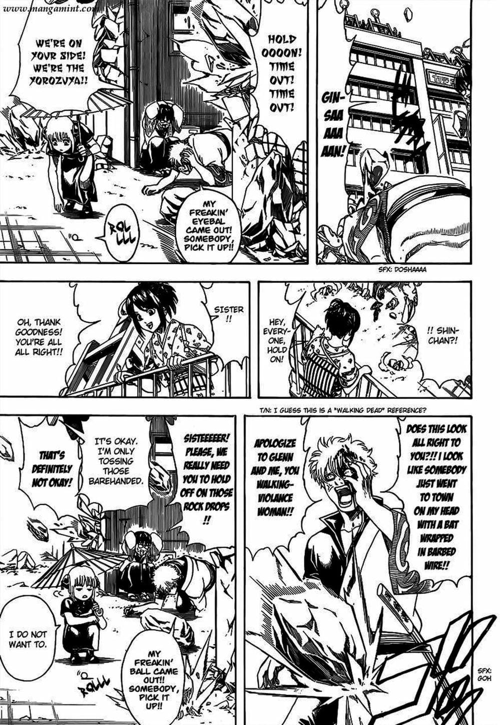 Truyện Tranh Gintama Linh Hồn Bạc: Luật Lệ Đặt Ra Là Để Phá Bỏ trang 7