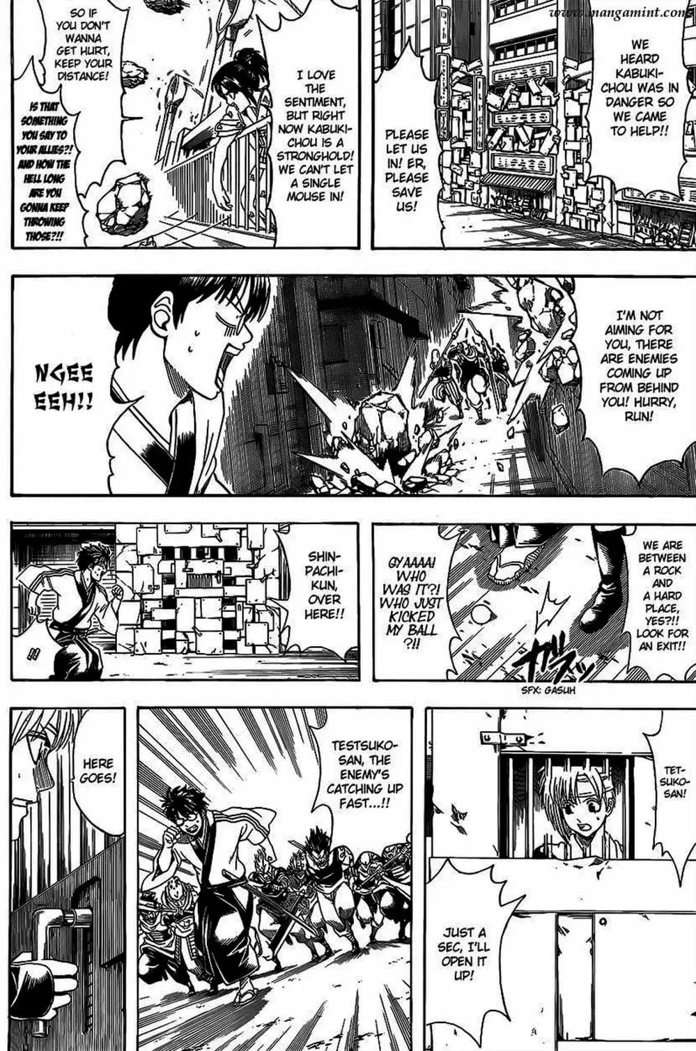 Truyện Tranh Gintama Linh Hồn Bạc: Luật Lệ Đặt Ra Là Để Phá Bỏ trang 7