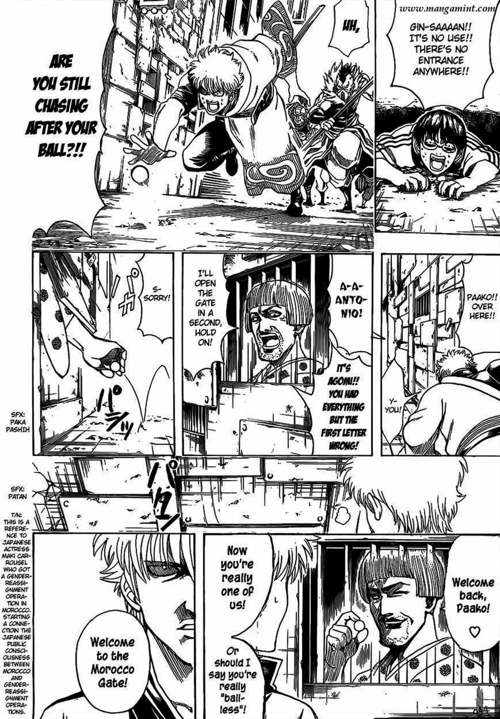 Truyện Tranh Gintama Linh Hồn Bạc: Luật Lệ Đặt Ra Là Để Phá Bỏ trang 7