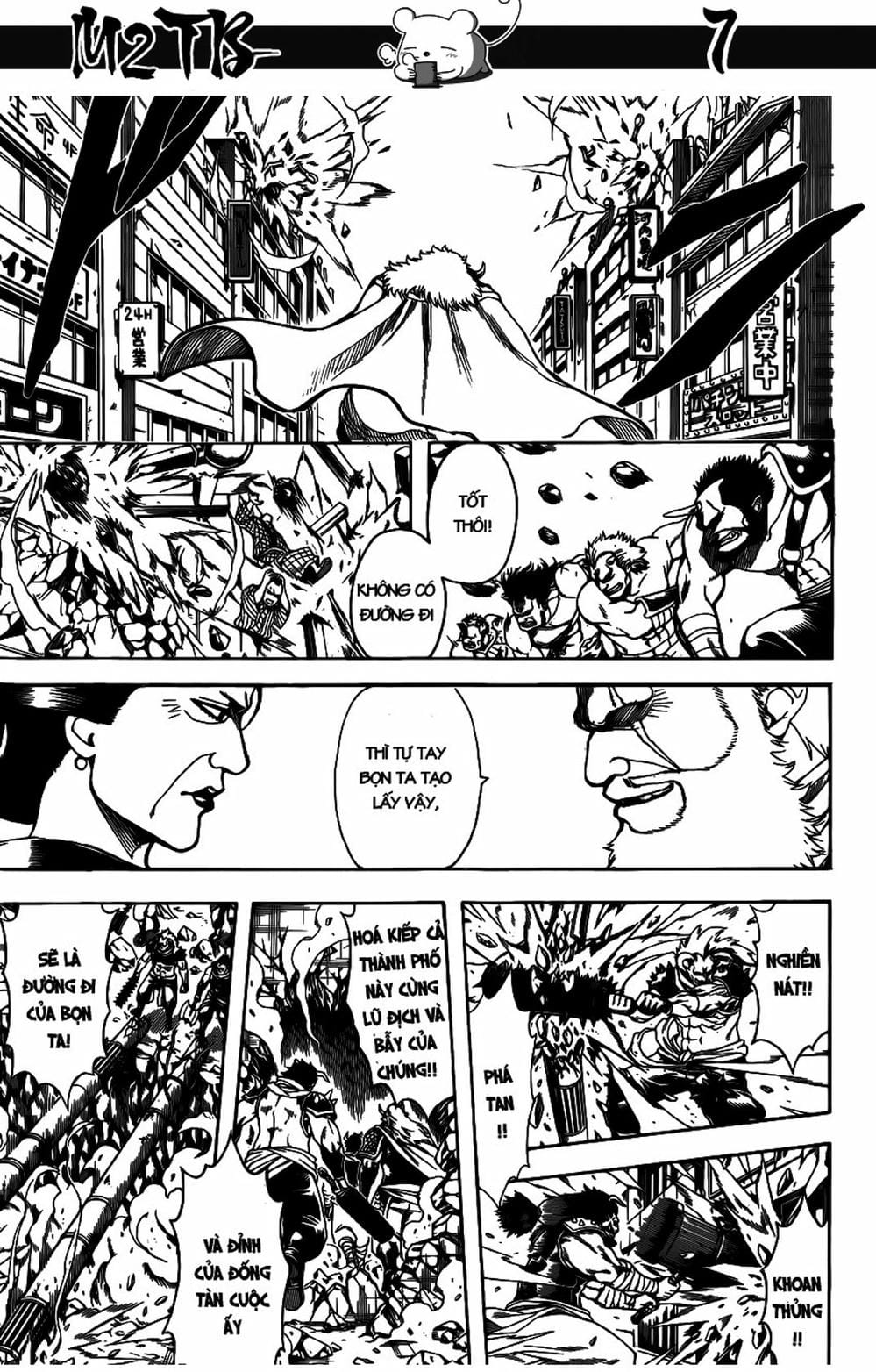 Truyện Tranh Gintama Linh Hồn Bạc: Luật Lệ Đặt Ra Là Để Phá Bỏ trang 7