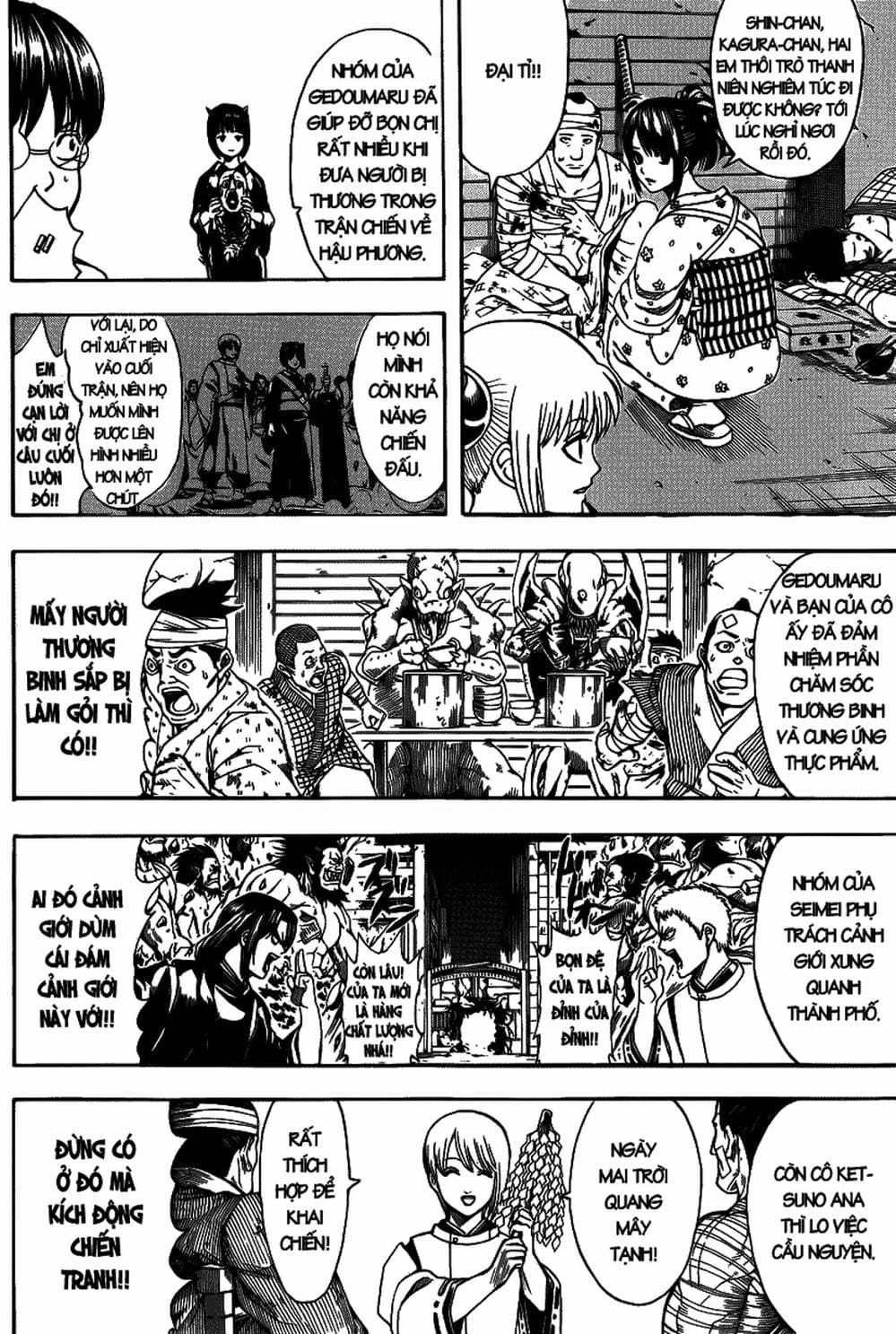 Truyện Tranh Gintama Linh Hồn Bạc: Luật Lệ Đặt Ra Là Để Phá Bỏ trang 7